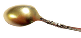 Sterling And Enamel Antique - Art Nouveau Spoon By REED & BARTON Flower Design