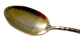 Sterling And Enamel Antique - Art Nouveau Spoon By GORHAM Flowers