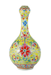 Chinese Porcelain 'Famille Jaune' Vase