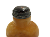 Brown Jade Snuff Bottle Qing