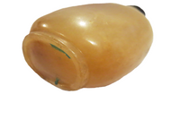 Brown Jade Snuff Bottle Qing