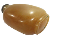 Brown Jade Snuff Bottle Qing