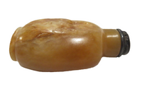 Brown Jade Snuff Bottle Qing