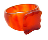 Carnelian Agate Medallion Ring Antique - Victorian