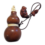 Inro Monkey's Double Gourd Shape Meiji Period