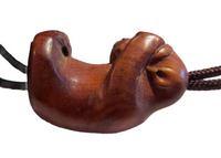 Inro Monkey's Double Gourd Shape Meiji Period