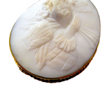 Cameo Shell Italian 19th Century Pendant