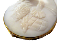 Cameo Shell Italian 19th Century Pendant