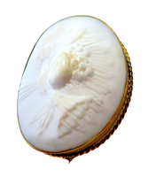 Cameo Shell Italian 19th Century Pendant