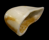 Jade Rhyton Libation Cup Loose Ring Chilong