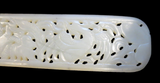 White Jade Openwork Antique Hair Ornament/Pin Chinese - Qing