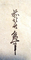 Hokusai Birds Irises Woodblock Print