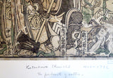 Katsukawa Shunsho Woodblock Print Of Actors