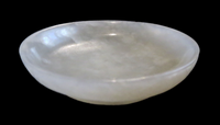 White Jade Carved Snuff Dish Qing