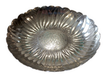 Japanese Silver Chrysanthemum Shape Bowl - Meiji