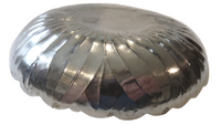 Japanese Silver Chrysanthemum Shape Bowl - Meiji