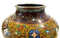 Japanese Cloisonne Vases Pair - Meiji Period