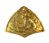 ASSOCIATION des INDENIEURSA Antique Nouveau Silver Gilt Pendant French