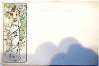 Mucha Postcards - Circa 1900 12 Beautiful Designs