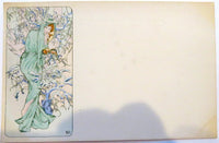 Mucha Postcards - Circa 1900 12 Beautiful Designs