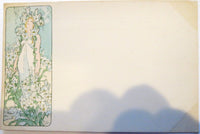 Mucha Postcards - Circa 1900 12 Beautiful Designs