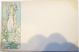 Mucha Postcards - Circa 1900 12 Beautiful Designs