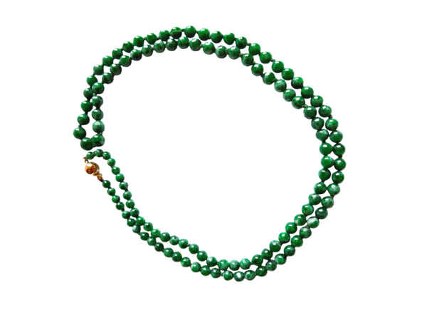 Imperial Green Jadeite Necklace