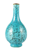 Chinese Porcelain Vase Turquoise Long Neck 18th/19th Century