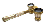 Lemaire Paris Antique Opera Glasses Telescoping Retailed Griswold New Orleans MOP