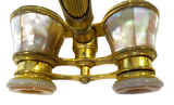 Lemaire Paris Antique Opera Glasses Telescoping Retailed Griswold New Orleans MOP