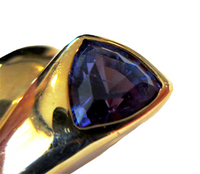 Tanzanite Gemstone Ring 14K Yellow Gold