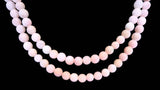Lavender Jadeite Opera Length Necklace