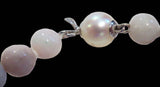 Lavender Jadeite Opera Length Necklace