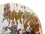 Satsuma Box With Marching Warriors Signed