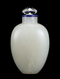 Snuff Bottle White Jade 18th/19th Century