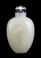 Snuff Bottle White Jade 18th/19th Century