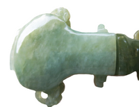 Jadeite Apple Green Vase/Snuff Bottle