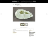 White Jade Double Gourd Brush Washer Coupe