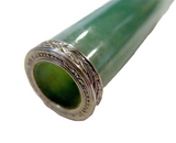 Jadeite Cigarette Holder White Gold Art Deco Orlik Original Box