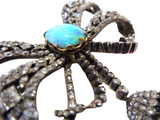 Victorian Diamond And Opal Convertible Brooch