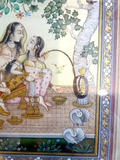 Indian Miniature Painting Two Women 18th/19th Century