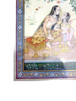 Indian Miniature Painting Two Women 18th/19th Century