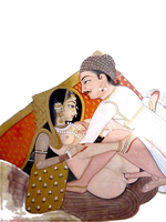 Indian Miniature Painting Erotic 18th/19th Century