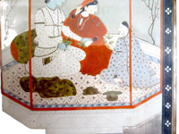 Indian Miniature Painting Man Woman And Servant 18th/19th Century