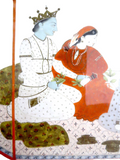 Indian Miniature Painting Man Woman And Servant 18th/19th Century