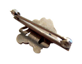 Art Nouveau Sterling Silver Maiden - Lady Brooch By William Link