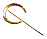 Horseshoe Stickpin Art Nouveau 14k White And Yellow Gold Riker Bros