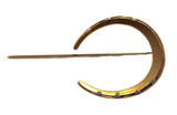 Horseshoe Stickpin Art Nouveau 14k White And Yellow Gold Riker Bros
