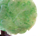 Apple Green Jadeite Pendant Buddha