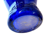 Peking Glass Cobalt Vase Dragon